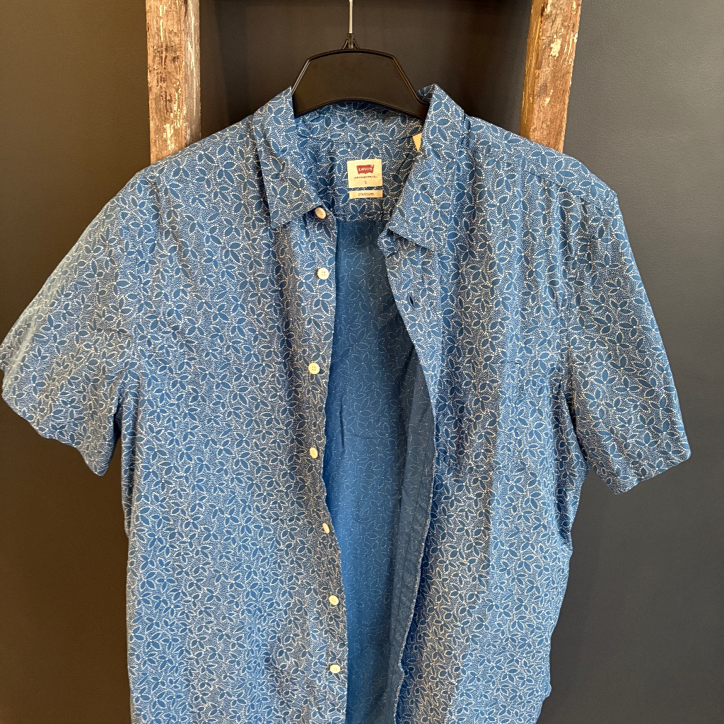 Levis Fun Flower Button Up
